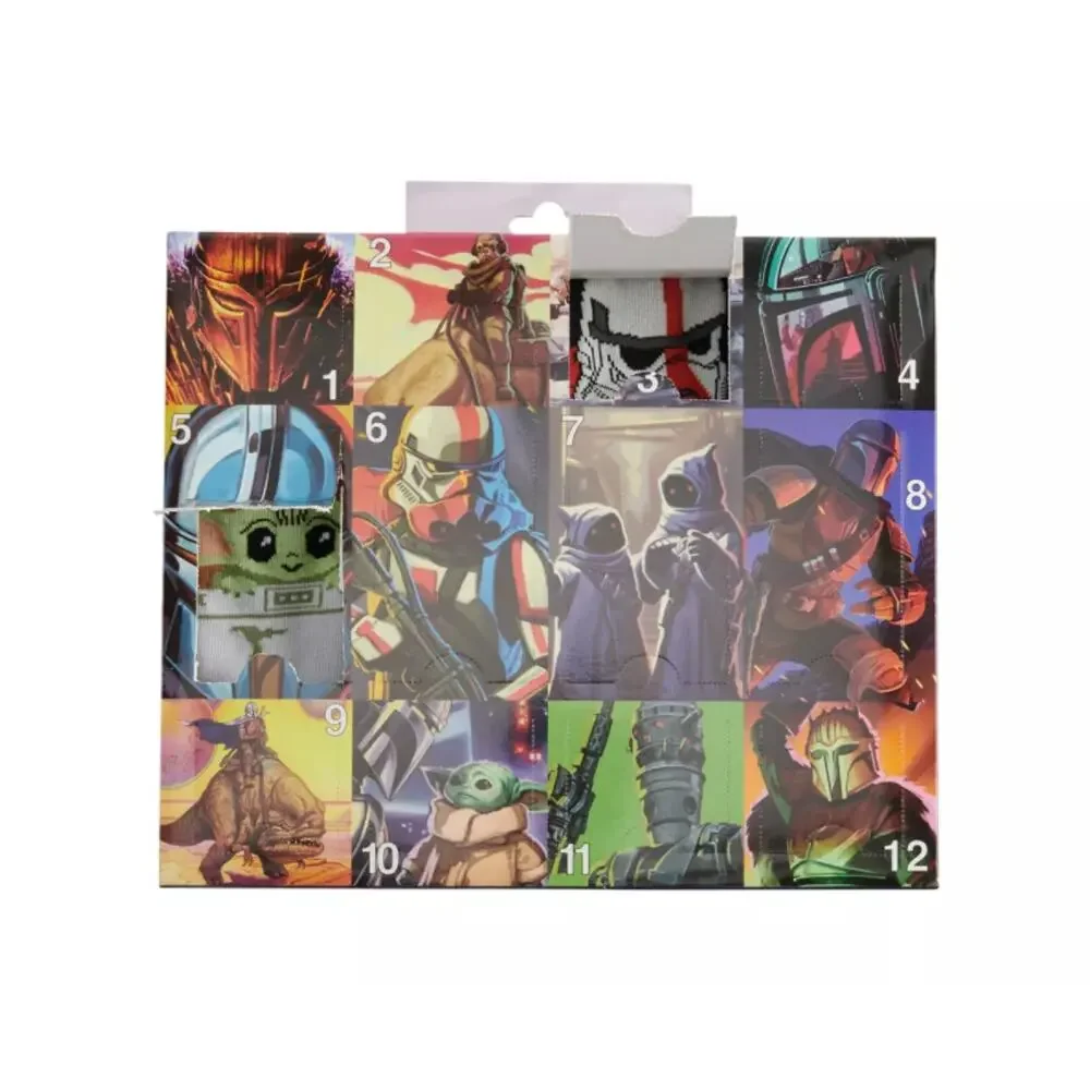 Star Wars The Mandalorian Socks - 12 Pack